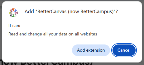 Better Canvas First Time Setup Tutorial - Extension settings and configuration